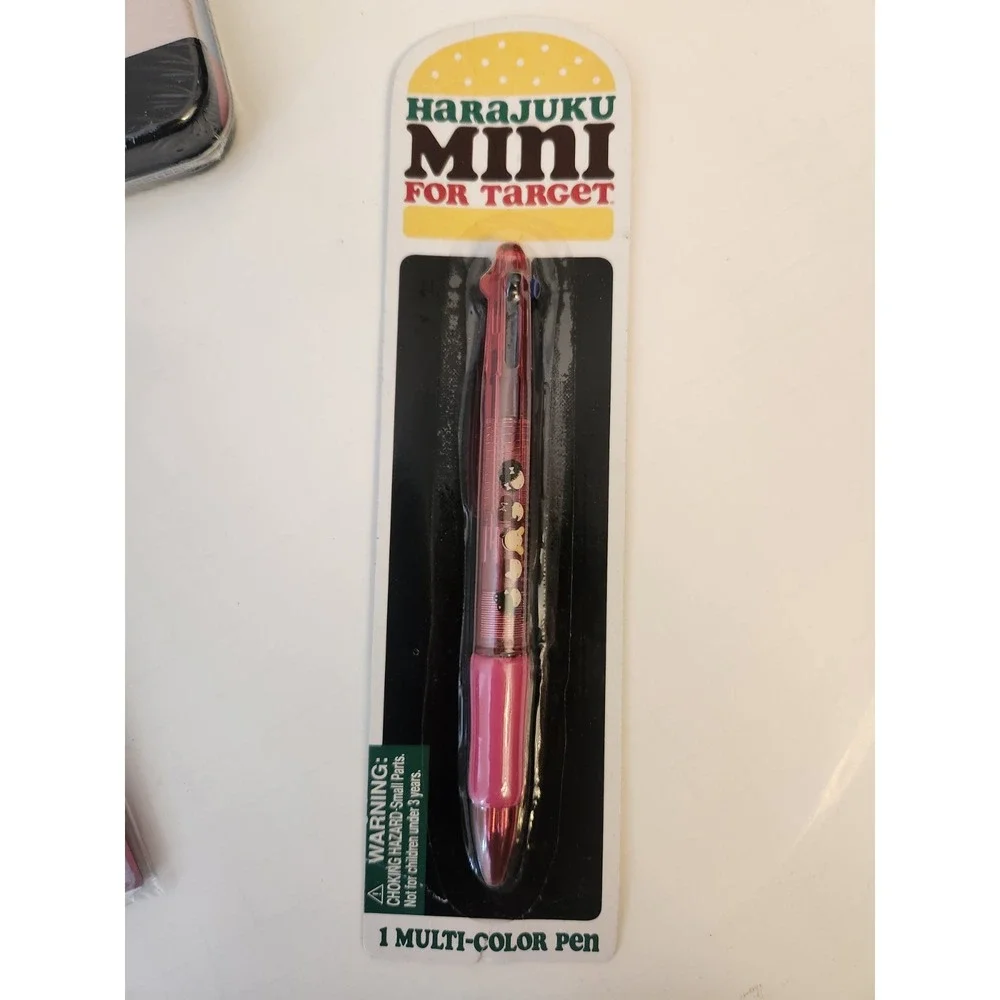 Harajuku Mini For Target Kawaii Journal, Pencil Case And Multi-color Pen Lot